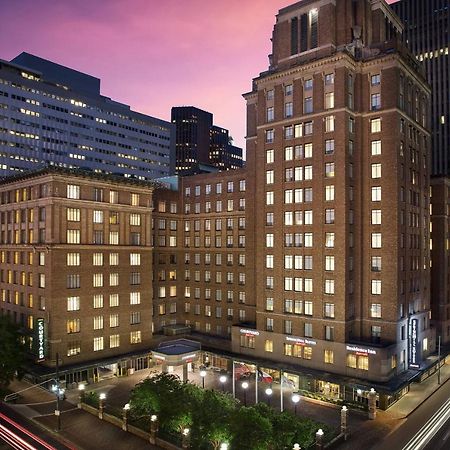 Courtyard Houston Downtown Convention Center Hotel Exterior foto